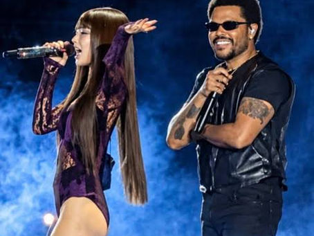 BLACKPINK's Jennie joins The Weeknd onstage for "One Of The Girls" at his Goyang show