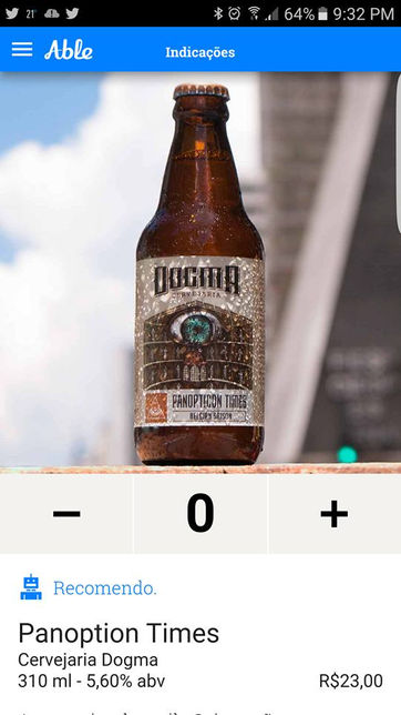 Sommelier de cervejas virtual na palma da mão ou pra levar no bolso