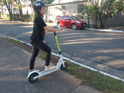 Aluguel de Patinete Elétrico já opera nas ruas da cidade