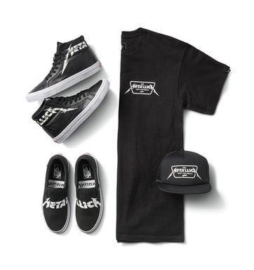 Vans e Metallica se unem para nova coleção exclusiva