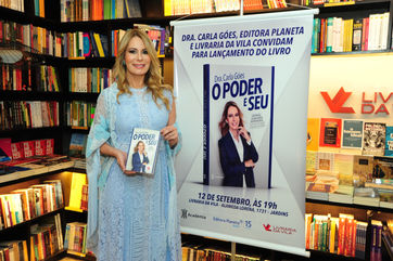 Lançamento do livro "O Poder É Seu" da Dra. Carla Góes na Livraria da Vila