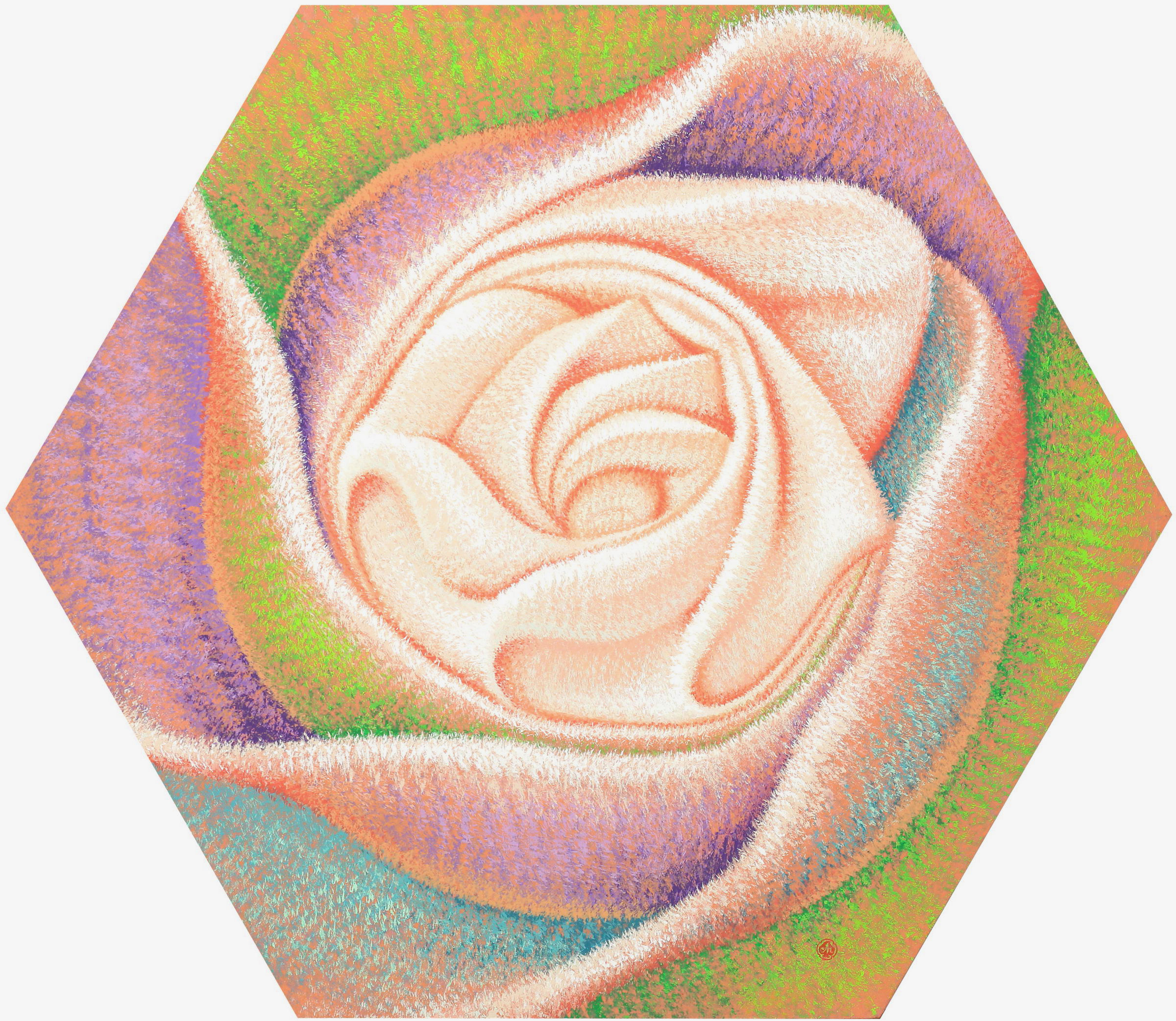 Sweet Sensation I | Viacheslav Malyna | Oil on canvas, 120 x 120 cm