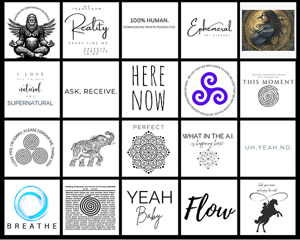 AWARE-ables Conscious Living Merch
