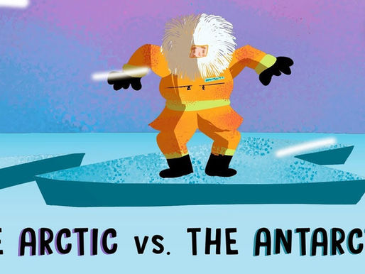 【Nature English - 14】The Arctic vs. the Antarctic ( 北極與南極 )