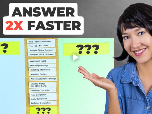 【IELTS-Writing & Reading-05】Solve IELTS Reading 2x Faster - Proven Strategy (雅思閱讀答案速度提升兩倍－行之有效的策略）