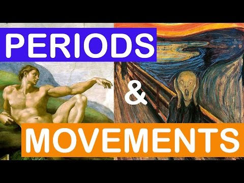 【Art & Design English - 07】Art Periods and Art Movements  (藝術時期與藝術運動)
