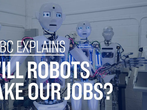 【Business English - 40】Will robots take our jobs? ( 機器人將替代人工嗎？)
