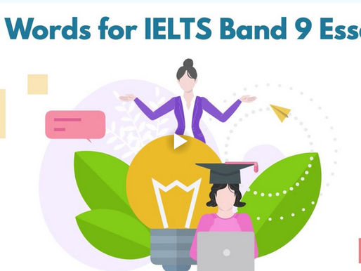 【IELTS-Reading & Writing-25】Master IELTS Band 9 Essays with These 65 POWERFUL Words! (用這 65 個強而有力的詞彙掌握雅思 9 分作文!）