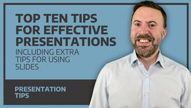 【Presentation English - 11】Top 10 Tips For Effective Presentations ( 高效簡報技巧 )
