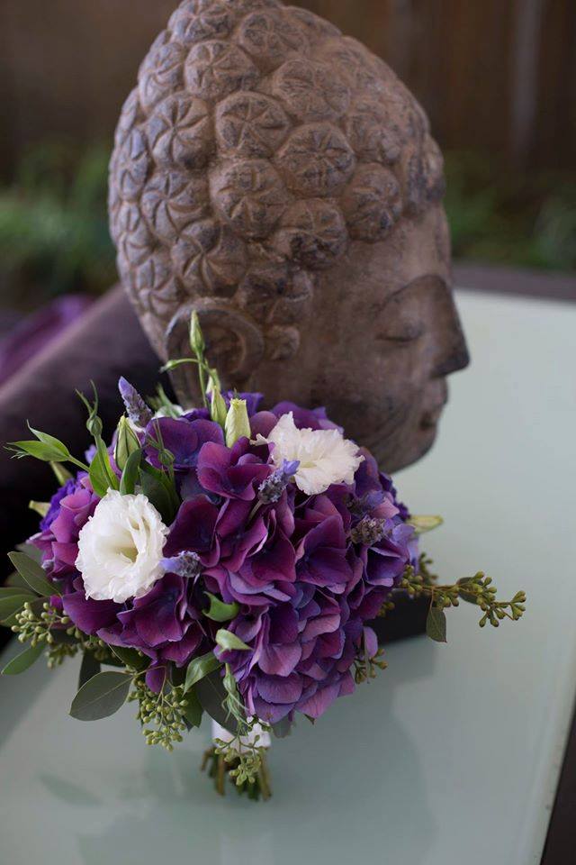 Purple Calla Lilie Bouquet