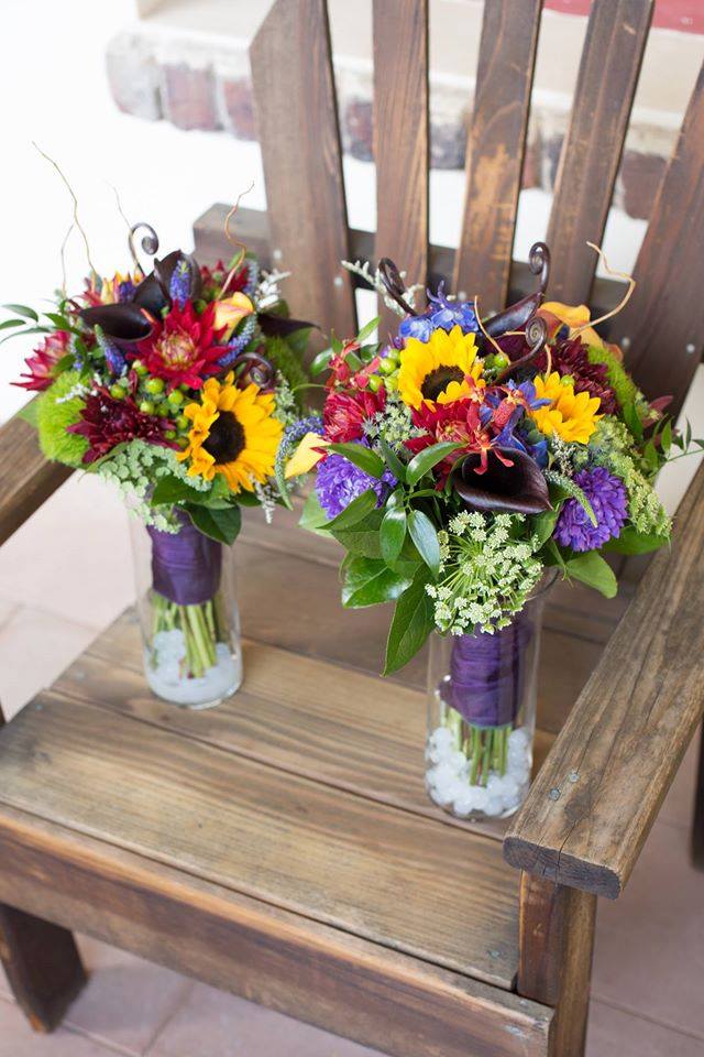 Sunflower Wooden Chair