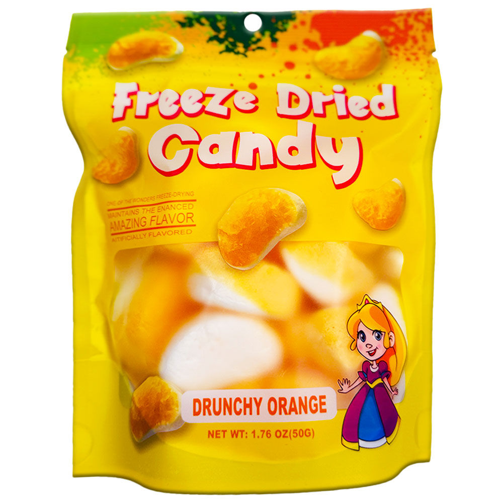 Freeze Dried Candy - Crunchy Orange