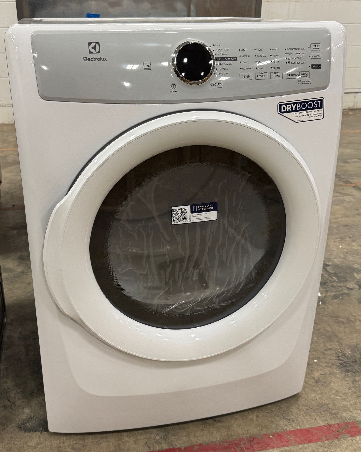 Electrolux 8 CF Electric Dryer White (44756 47)