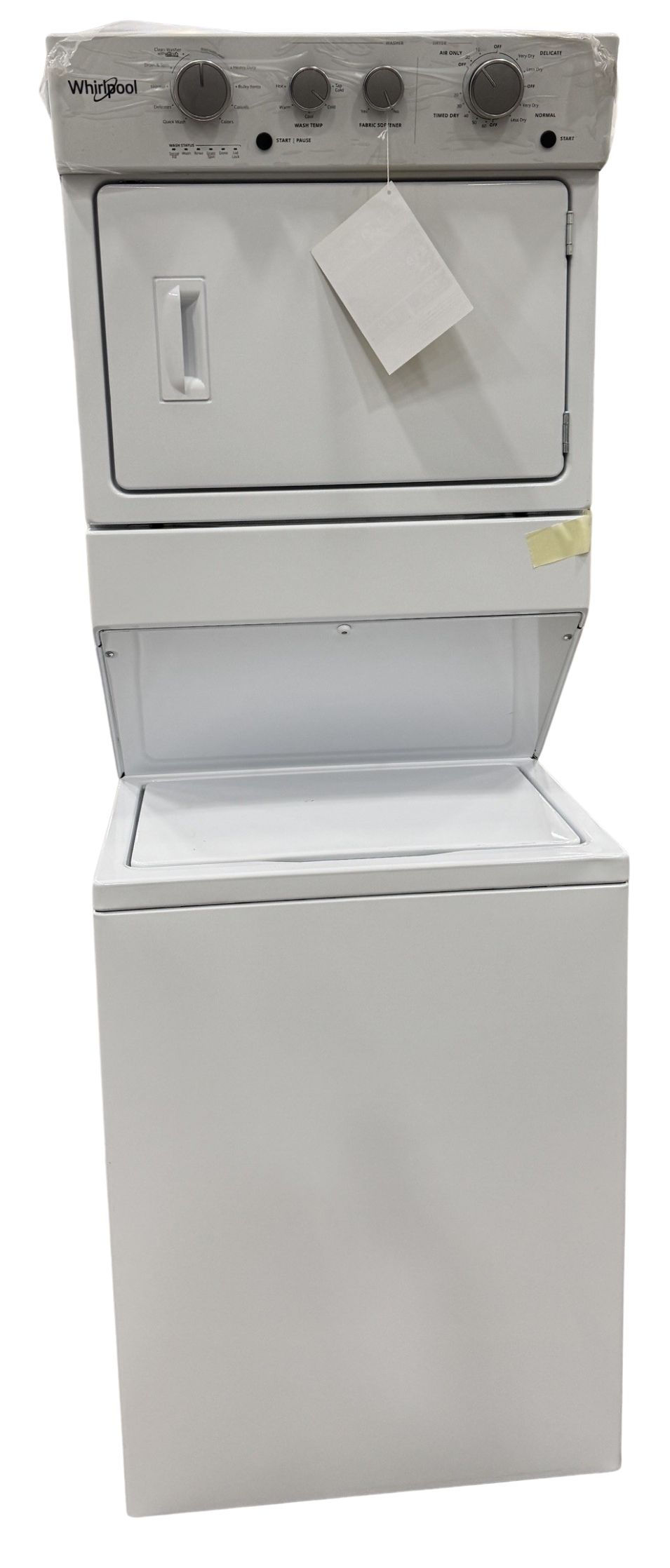 Whirlpool 3.5 CF Electric Laundry Center White (8666 4489)