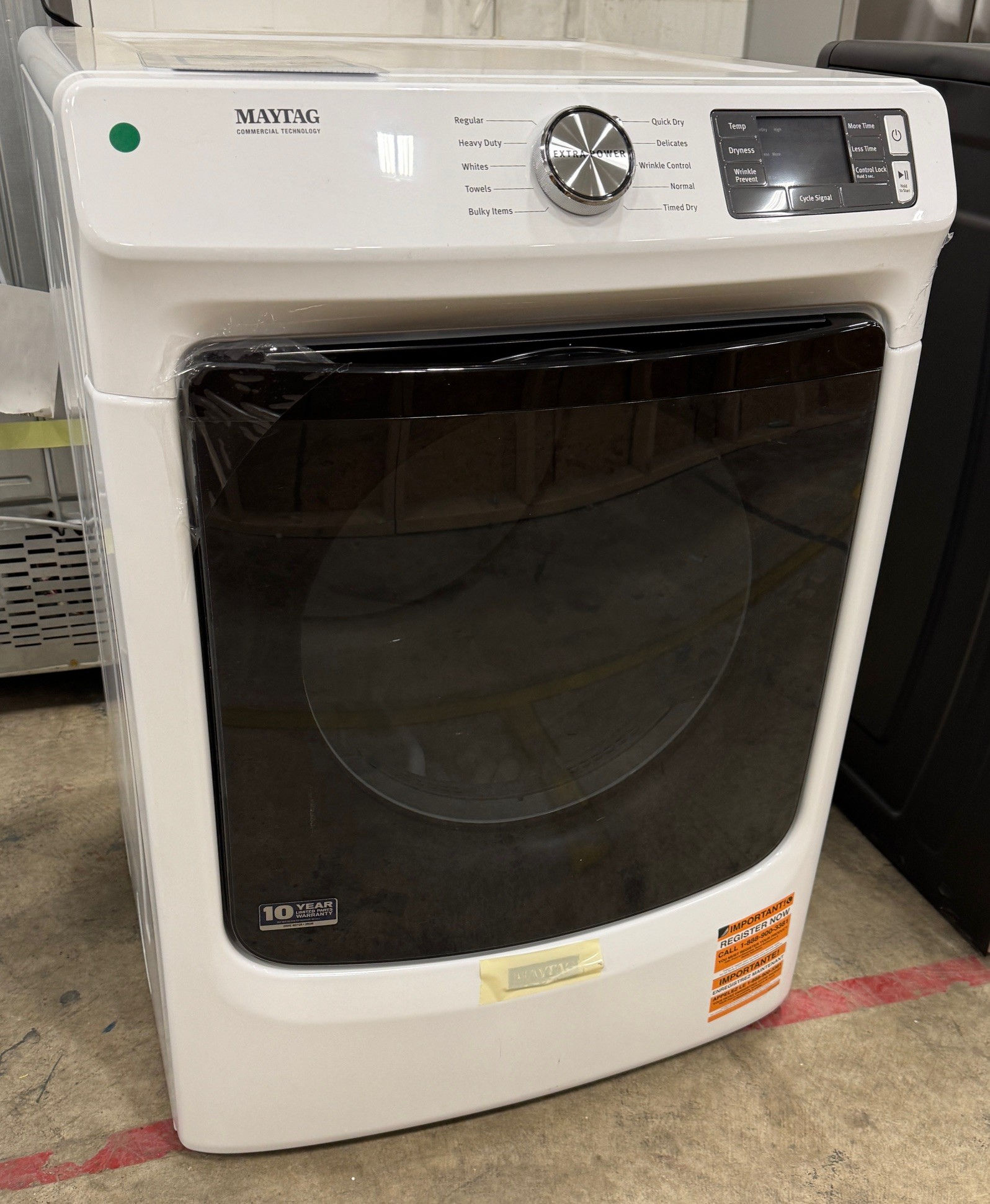 Maytag 7.3 CF Electric Dryer White (16762 175)