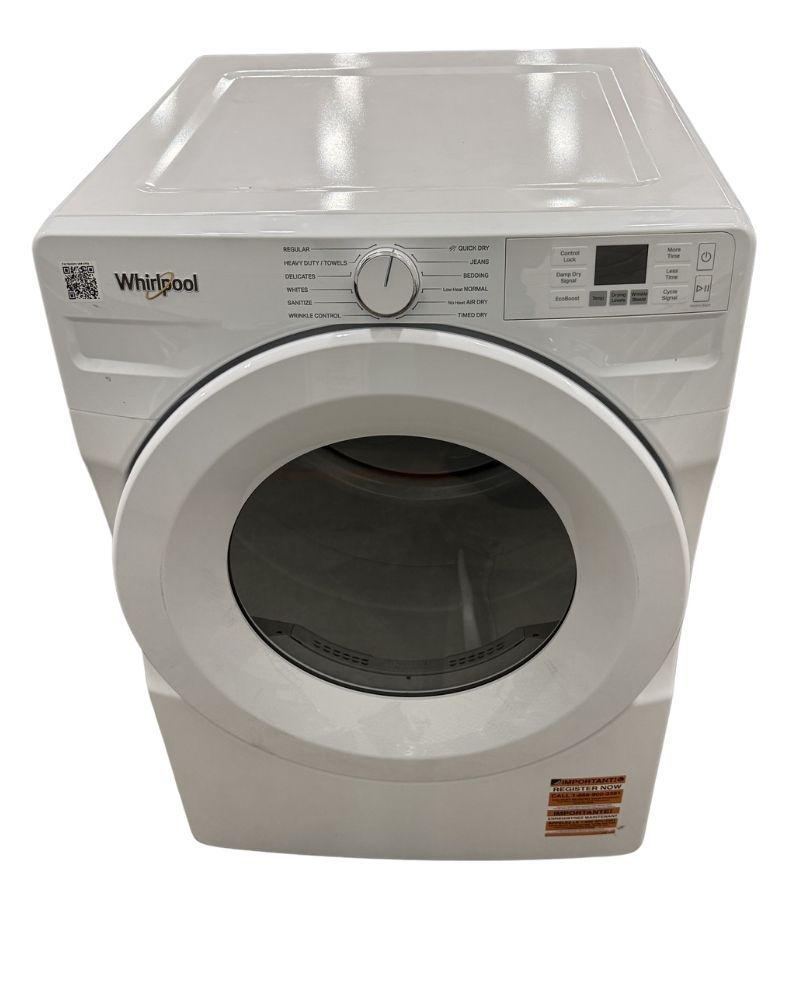 Whirlpool 7.4 CF Electric Dryer White (52162 247)