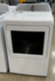 GE Profile 7.4 CF Gas Dryer White