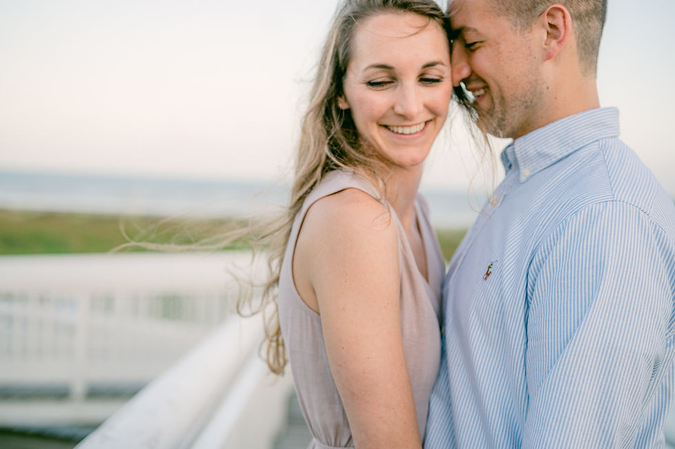 Galveston Engagement Photos - Courtney and Colton