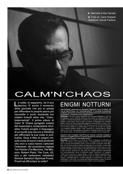 AM 44 - INTERVISTA - CALM N CHAOS  1