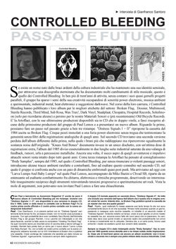 AM 44 - INTERVISTA - CONTROLLED BLEEDING 1