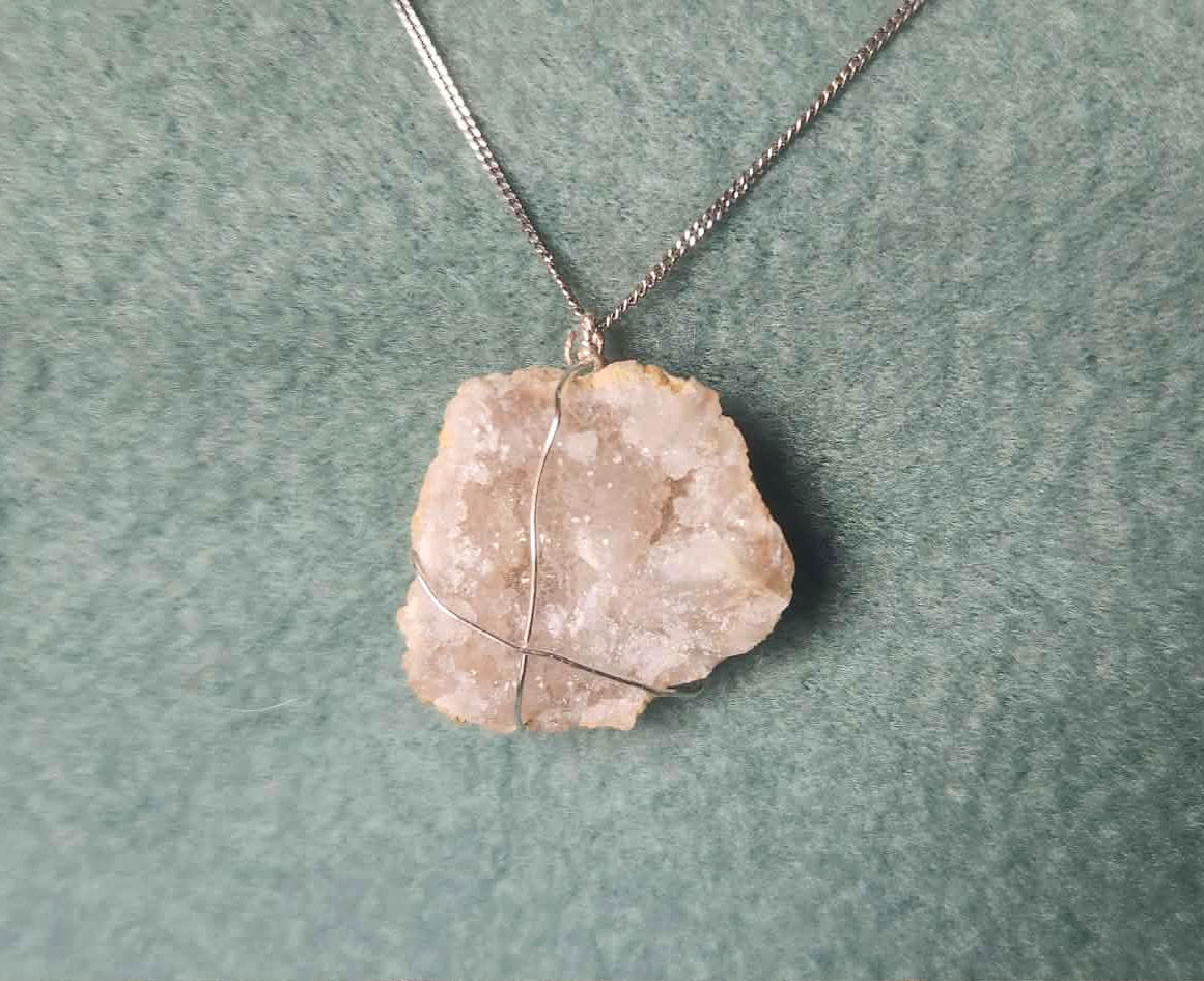 X Marks the Spot Crystal Necklace