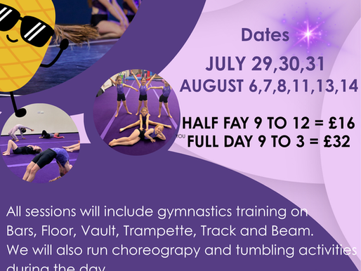 Summer holiday camp days