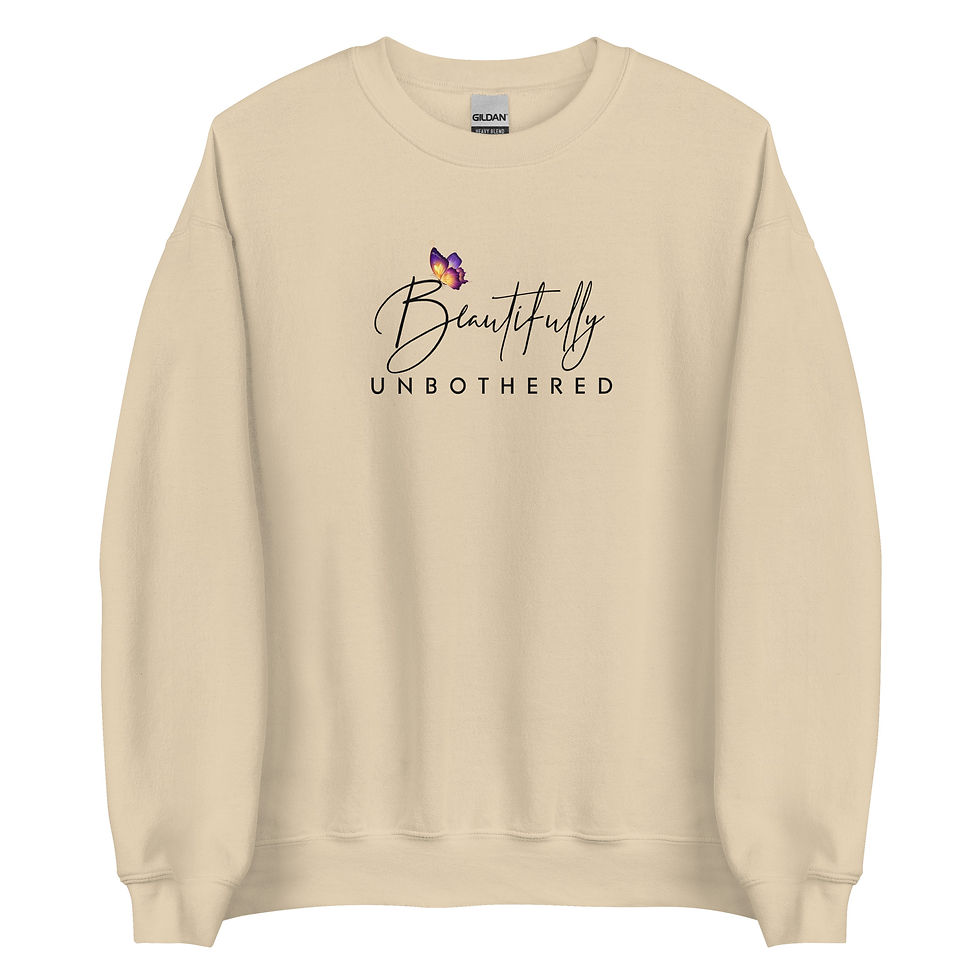 Thumbnail: Beautifully Unbothered Sweatshirt