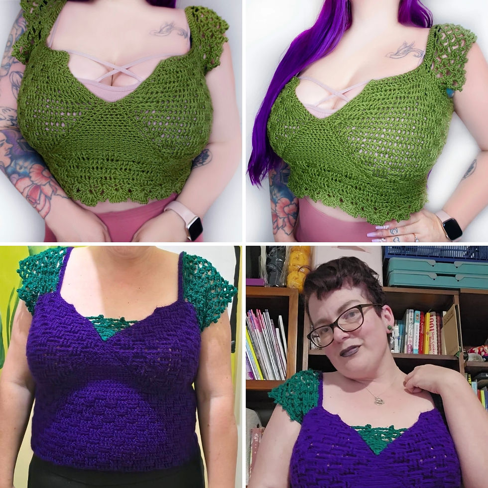 Thumbnail: Nova Top | Crochet top/ dress with automatic stitch calculator