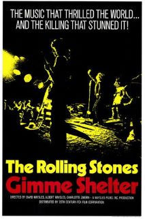 And it would have been darker if the Dead took the stage. Gimme Shelter, 1970. Fair Use.