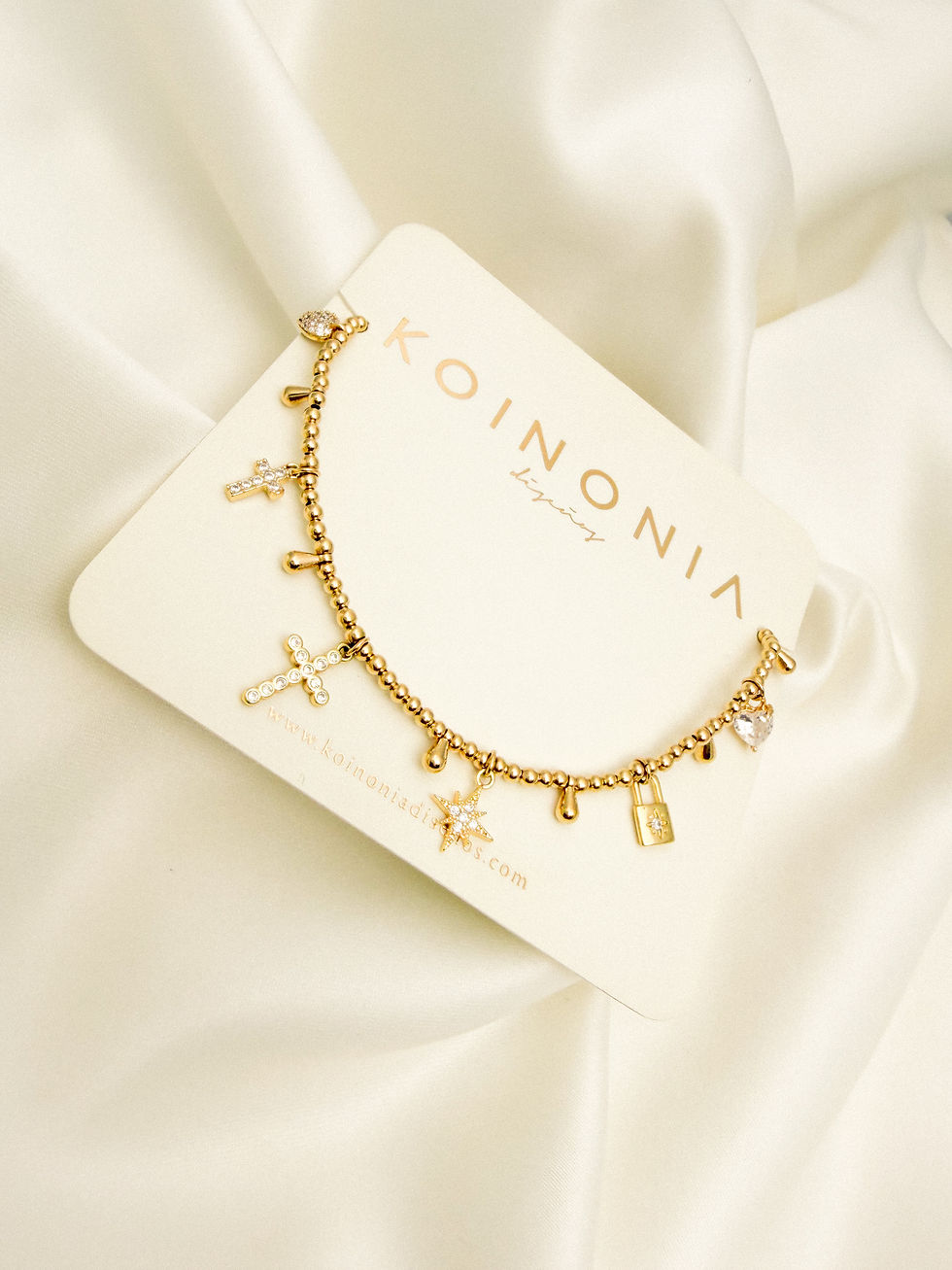 Miniatura: COLLAR MULTIPLES DIJES / ORO LAMINADO 14K