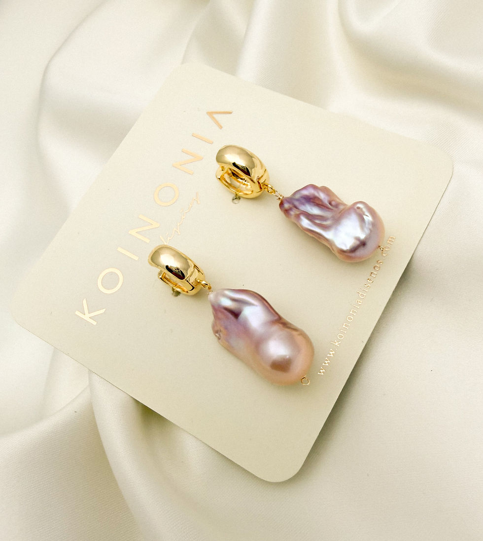 Miniatura: ARRACADA TALINA 24 / ORO LAMINADO