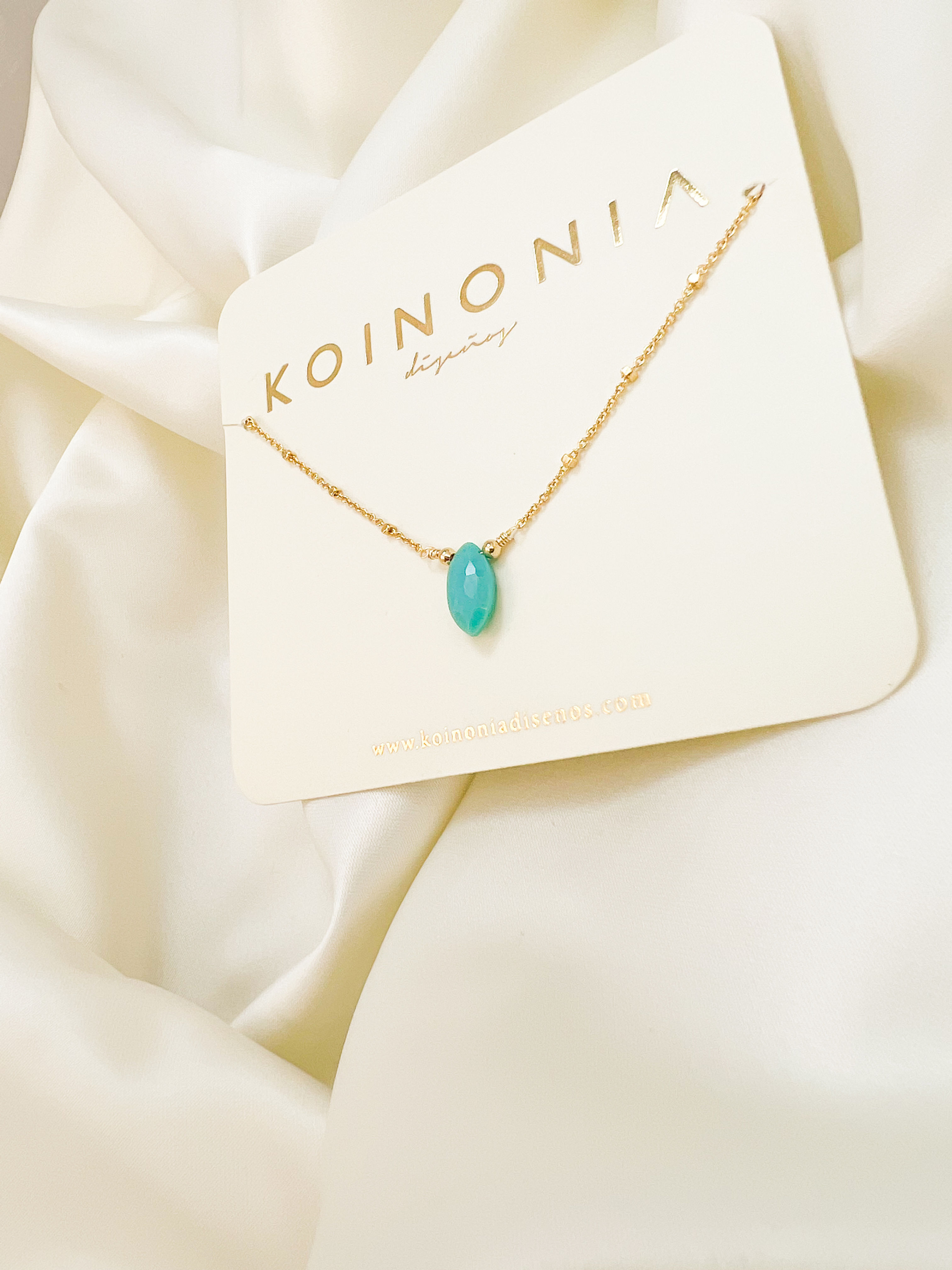 COLLAR ISABELLA 06 / Oro laminado