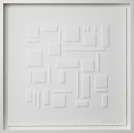 Ralph Kerstner White Journey 55 x 55 cm