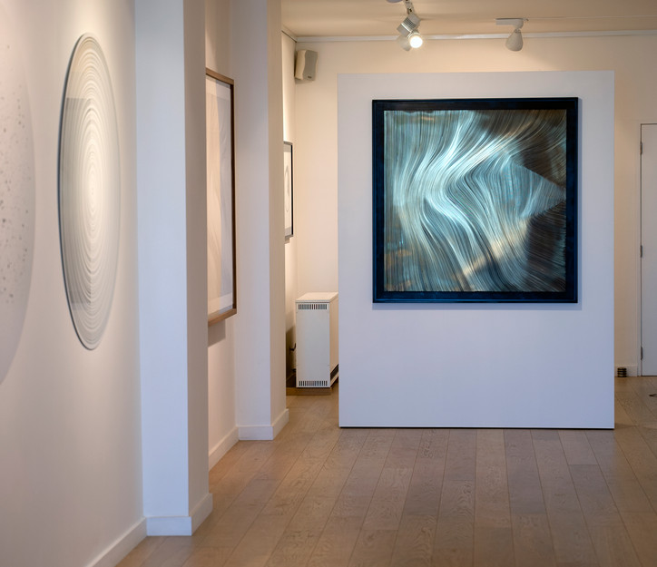 Ausstellungsansicht John Franzen in Lüttich bei Yoko Uhoda
