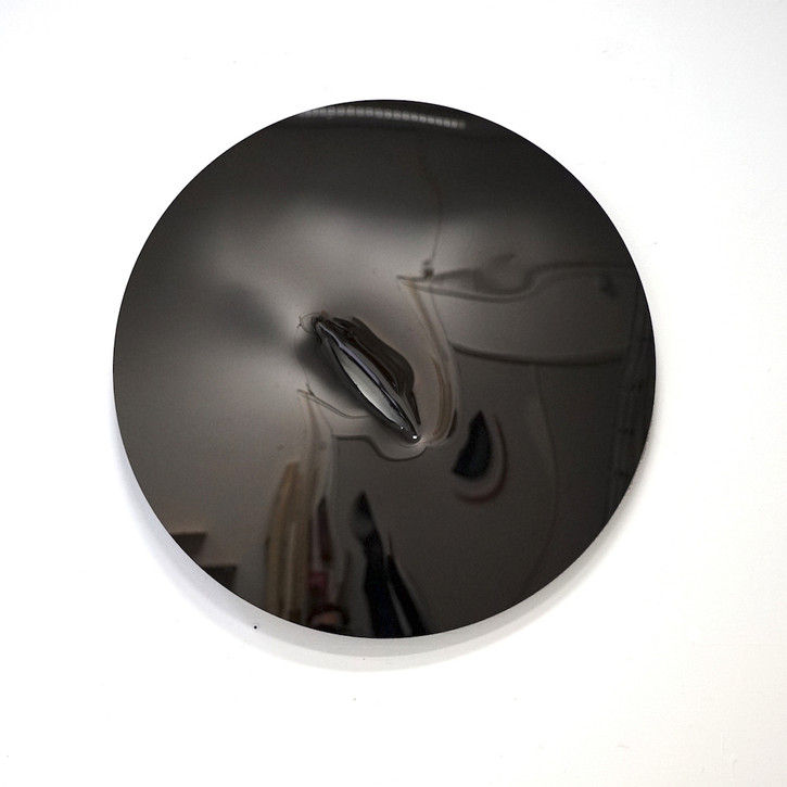 John Franzen Creation is Destruction 2019 Stahl Durchmesser 96 cm