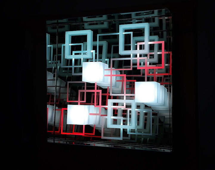 Lichtinstallation von Hans Kotter