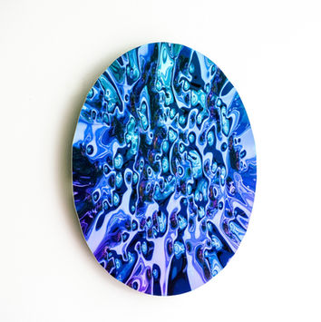 Rundes verspiegeltes Kunstwerk von John Franzen