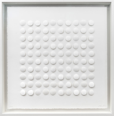 Ralph Kerstner Sundance 2019 Prägung in Büttenpapier 75 x 75 cm