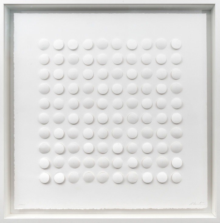 Ralph Kerstner Sundance 2019 Prägung in Büttenpapier 75 x 75 cm