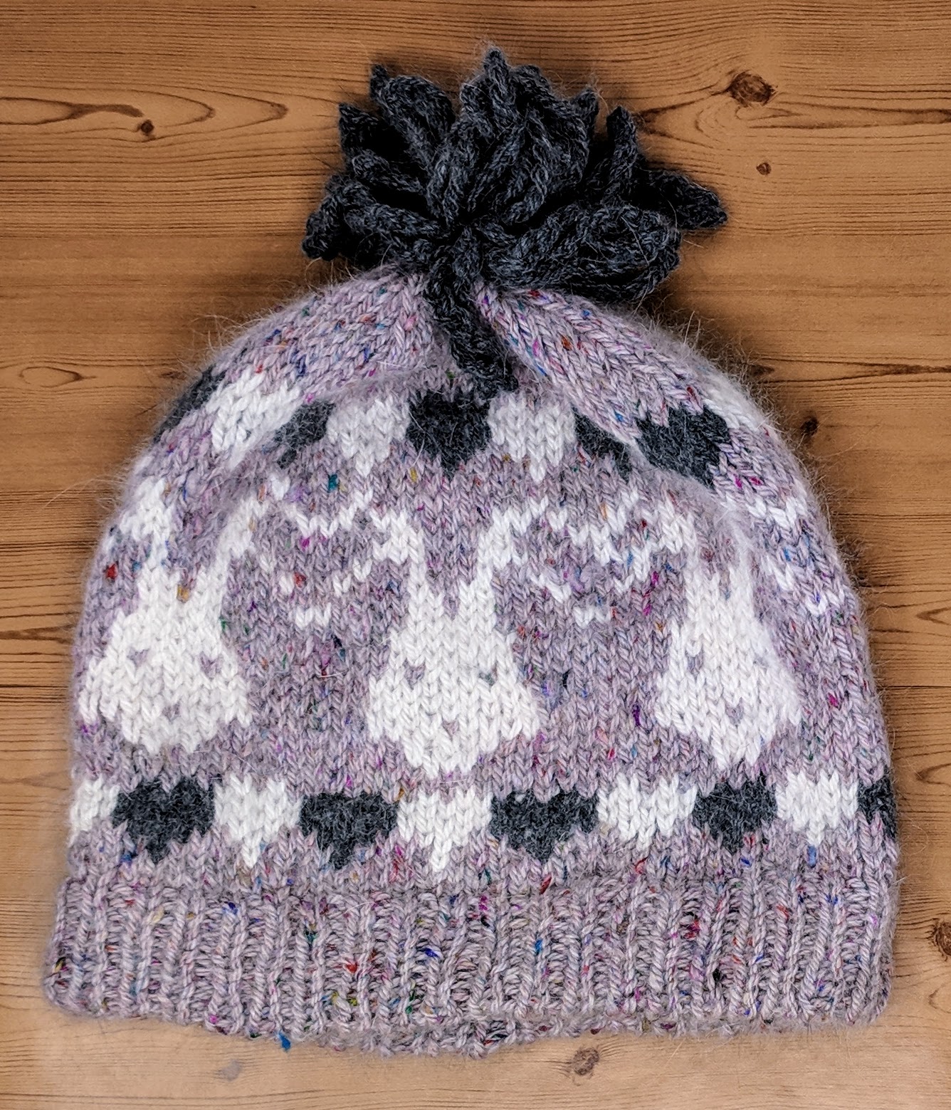 Bunny & Hearts Hat
