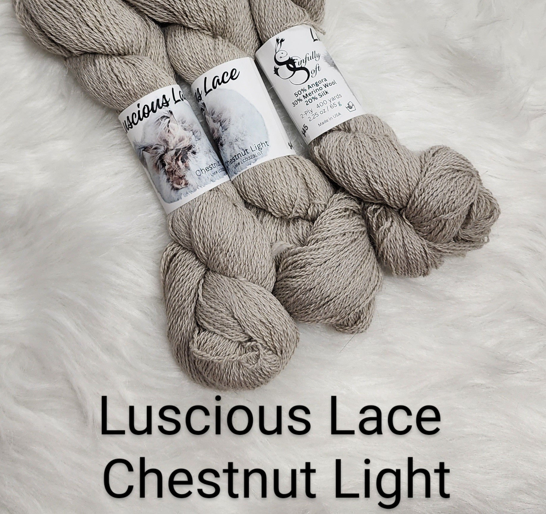 Luscious Lace - Chestnut Light