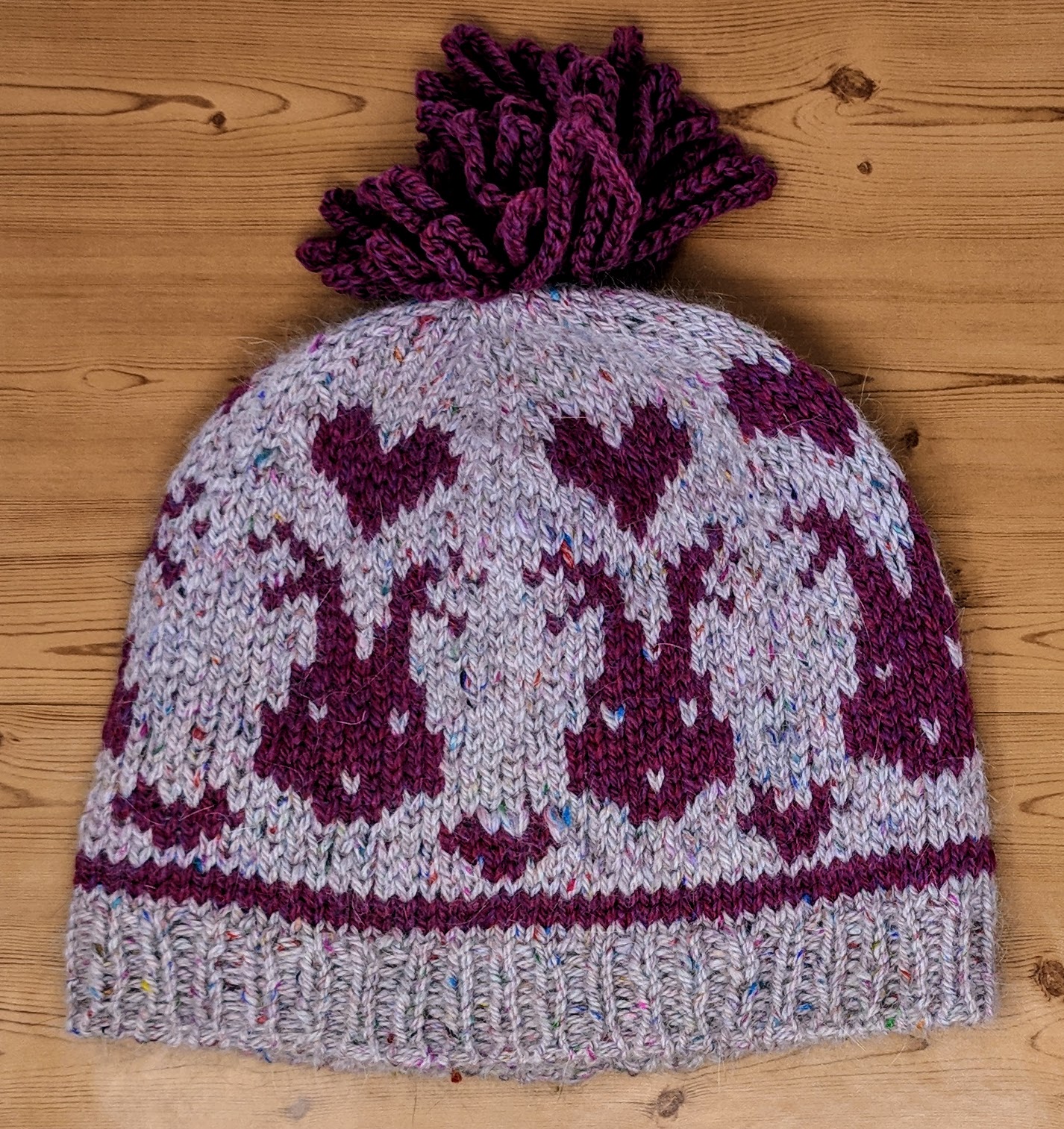 Bunny & Heart Hat