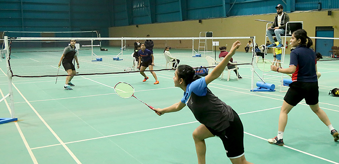 Sports activity at LPU Summer School