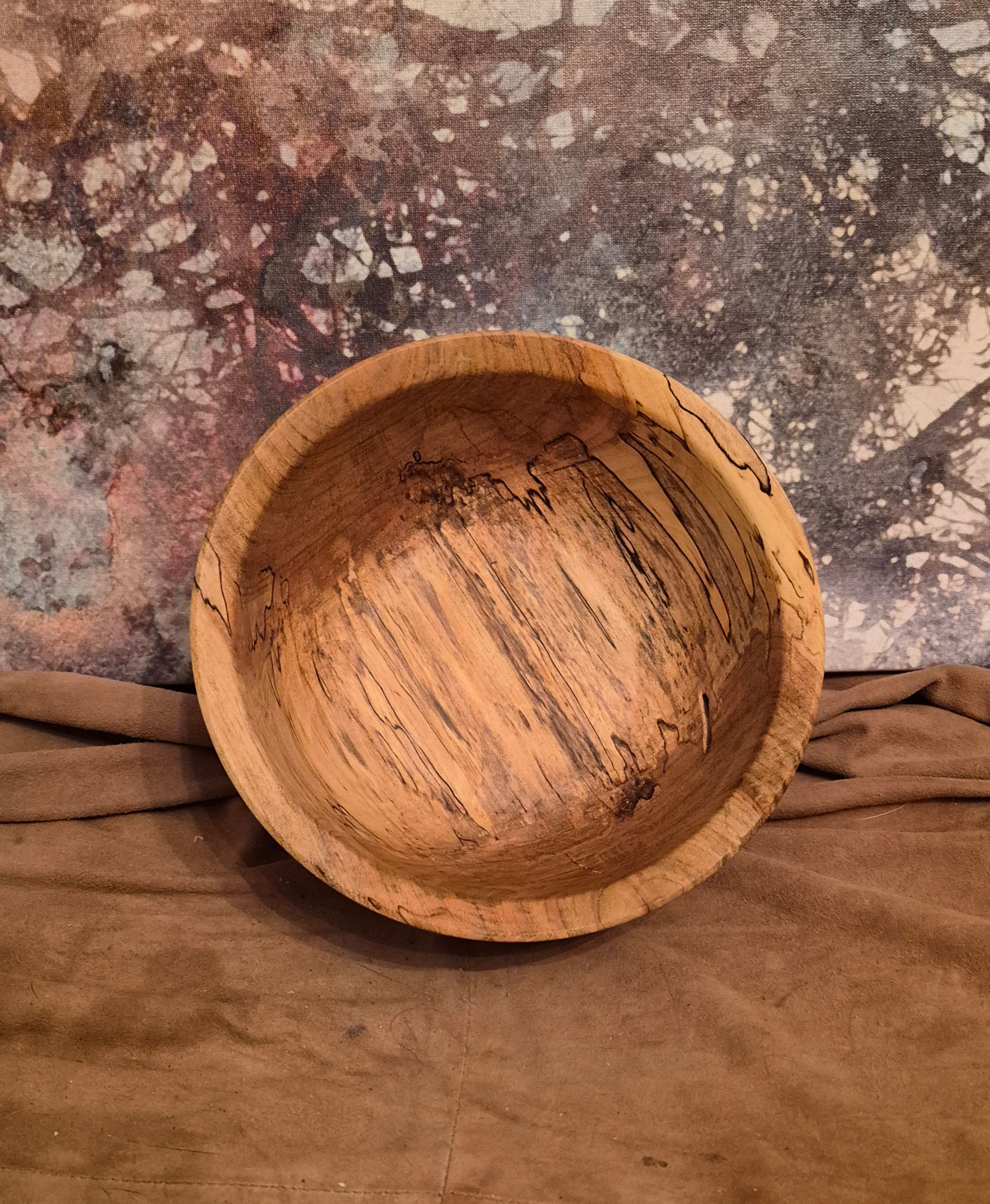 spalted bowl (26-159)