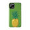 Thumbnail: Pineapple Tough Phone Case — Tropical Green Protective Phone Cover