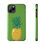 Thumbnail: Pineapple Tough Phone Case — Tropical Green Protective Phone Cover