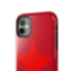 Thumbnail: Red Star Tough Phone Case — Dual-Star Protective iPhone Cover