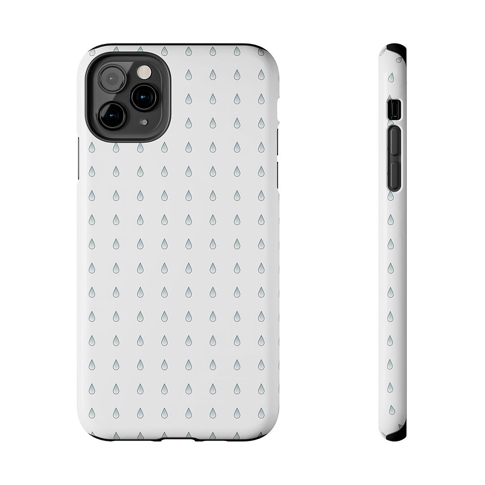 Thumbnail: Tough Phone Case — Minimal Raindrop Protective Cover
