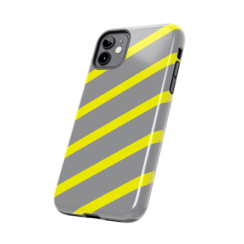 Thumbnail: Copy of Tough Phone Case — Blue Diagonal Stripe Shockproof Cover