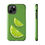Thumbnail: Lime Slice Tough Phone Case — Bright Green Citrus Protective Cover
